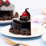Chocolate Truffle Heart Cake - 1 KG