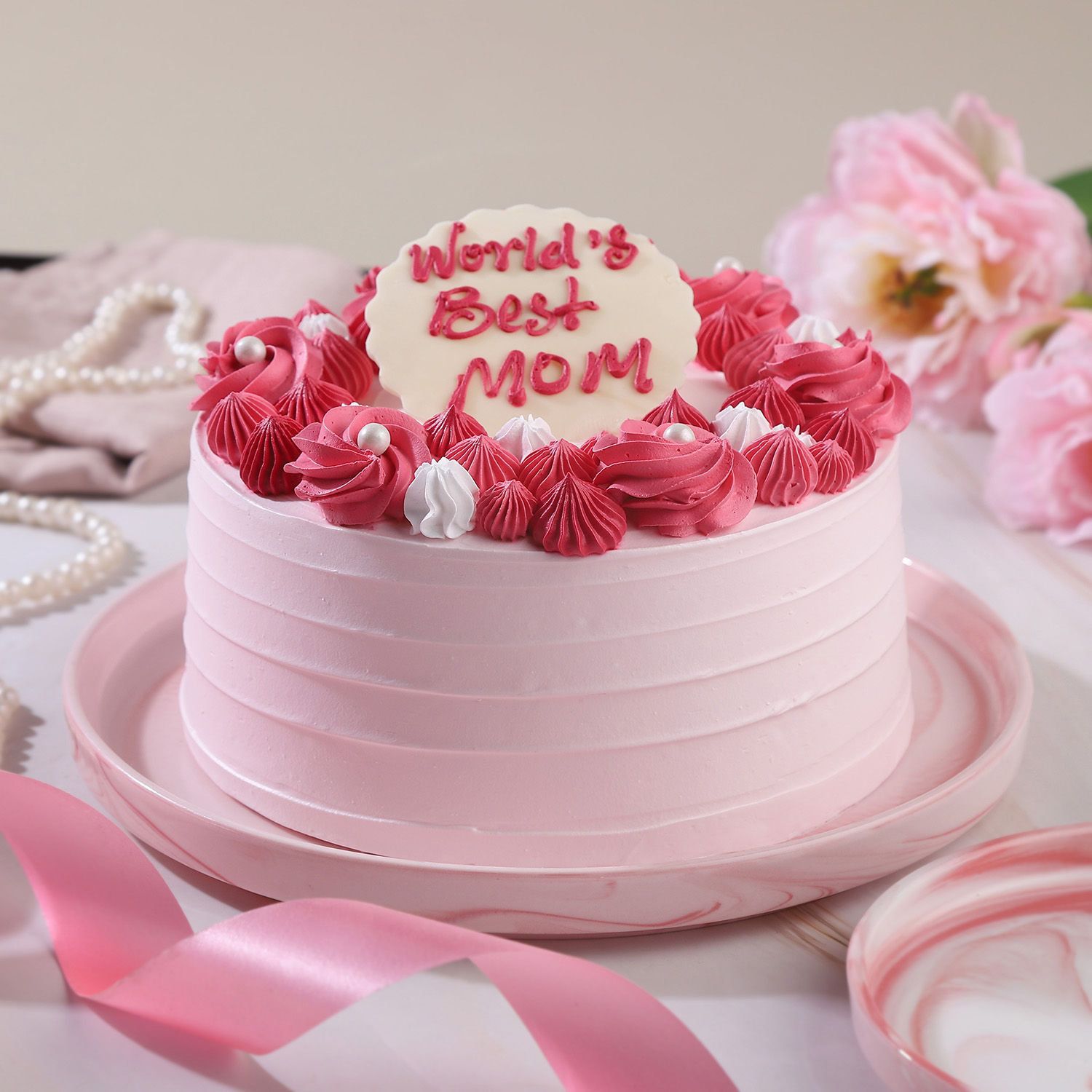 Leony 75 For Mothers Cake, A Customize For Mothers cake