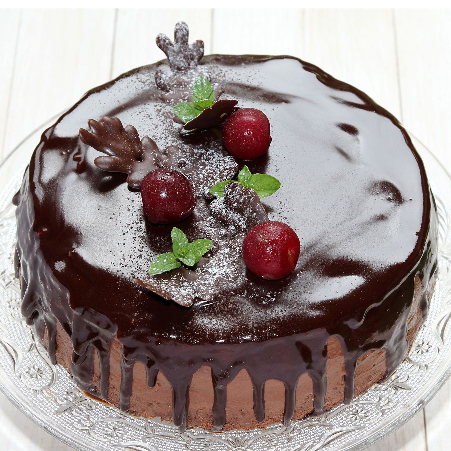 Buy Tgb Bakery Black Forest Cake 500 Gm Online at the Best Price of Rs null  - bigbasket