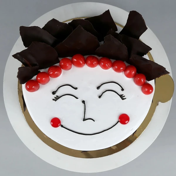 Happiness Loaded Black Forest Cake - 500 Gram