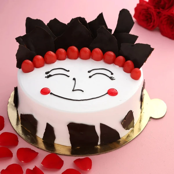 Happiness Loaded Black Forest Cake - 1 KG