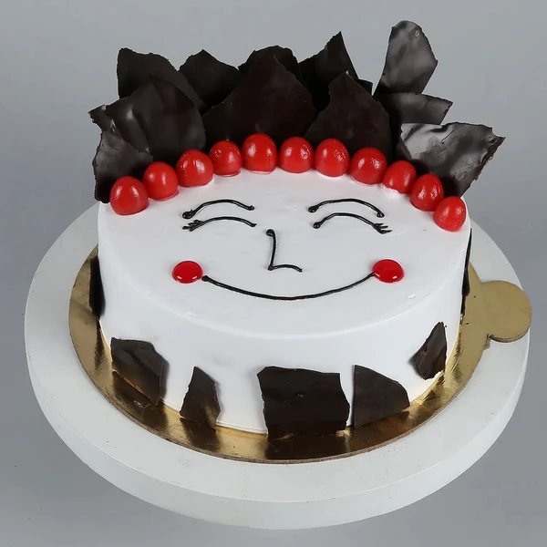 Happiness Loaded Black Forest Cake - 1 KG