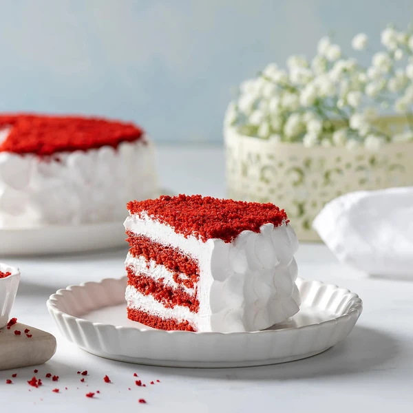 Creamy Red Velvet Cake - 500 Gram