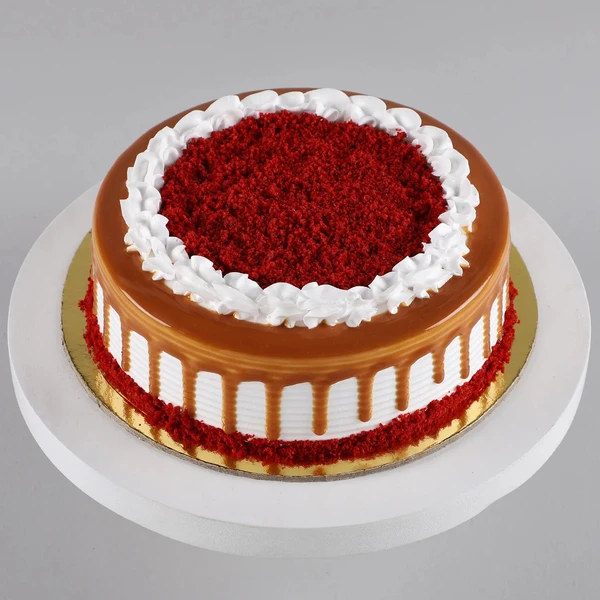 Scrumptious Red Velvet Cake - 500 Gram