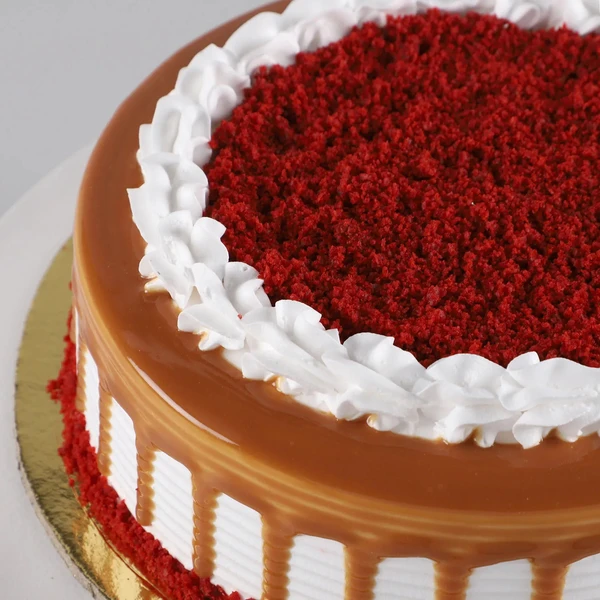 Scrumptious Red Velvet Cake - 500 Gram