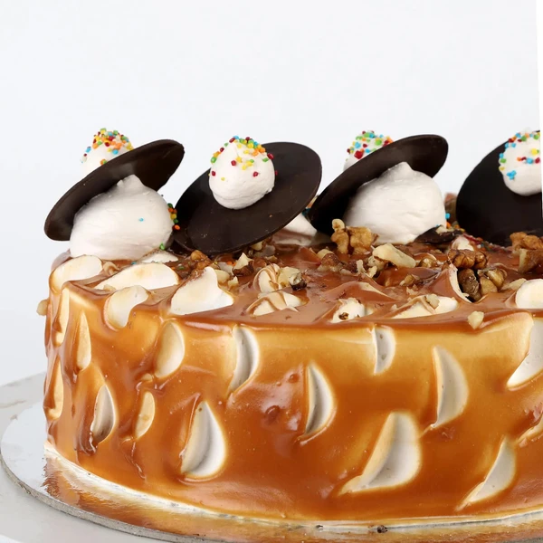 Crunchy Caramel Walnut Cake - 500 Gram