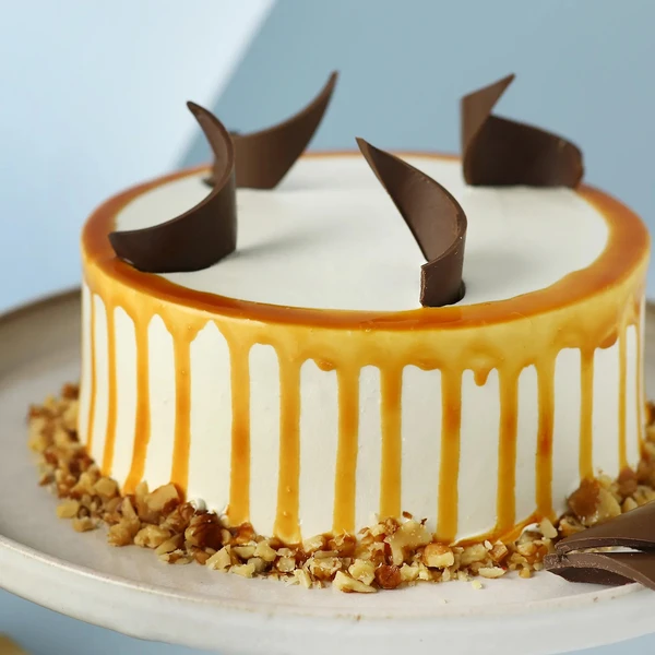 Heavenly Caramel Walnut Cake - 2 KG