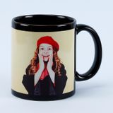 Black Photo Mug Personalized