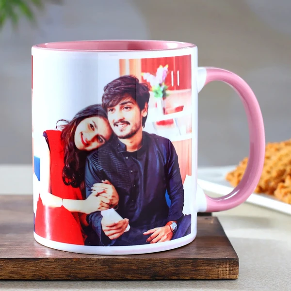 Personalised Pink Mug