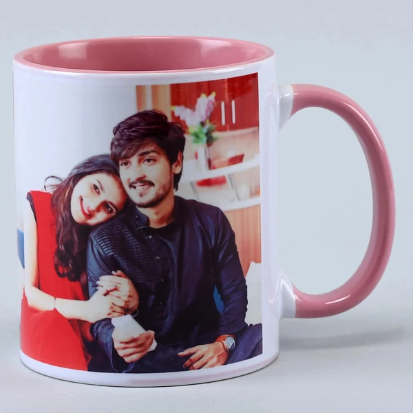 Personalised Pink Mug