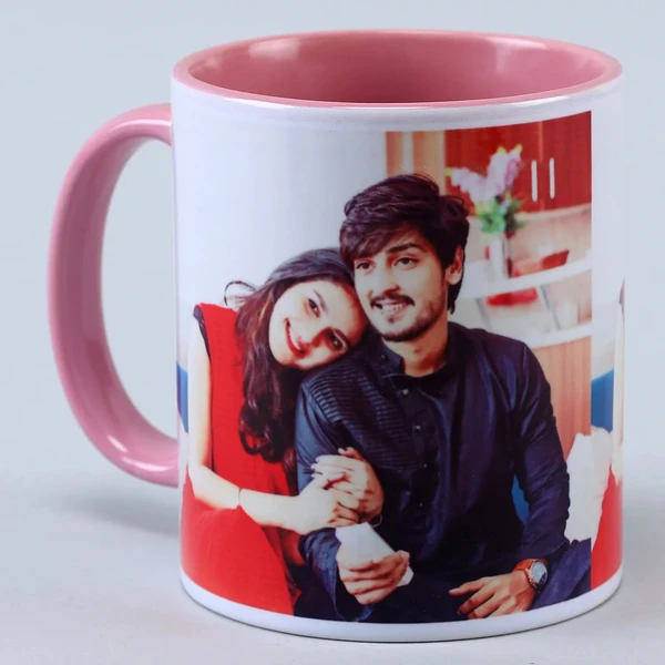 Personalised Pink Mug