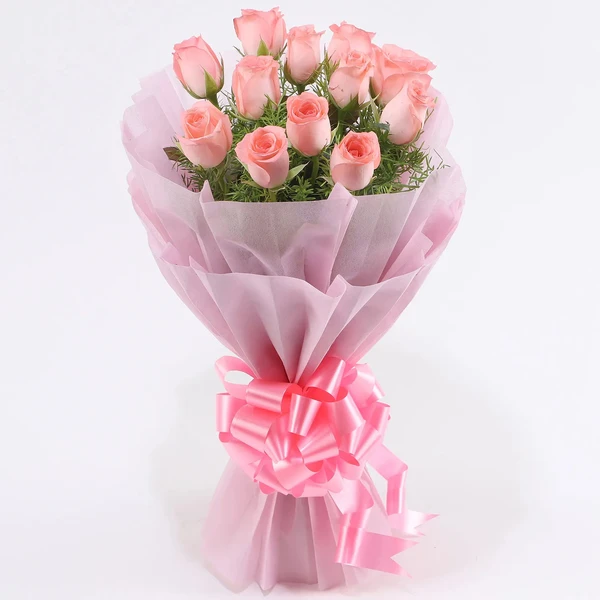 Pink Roses Bouquet