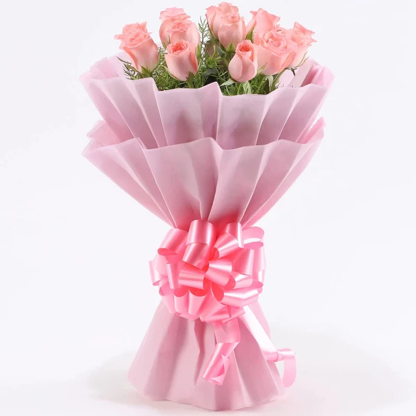 Pink Roses Bouquet