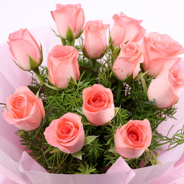 Pink Roses Bouquet