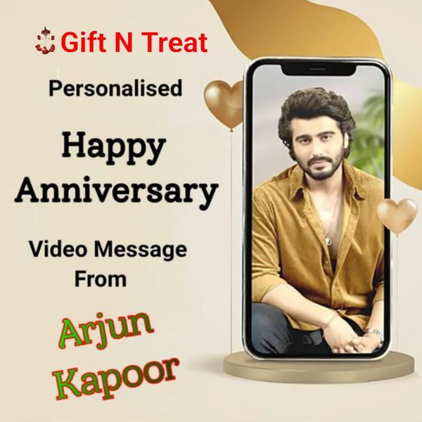 Personalised Anniversary Video Message From Arjun Kapoor