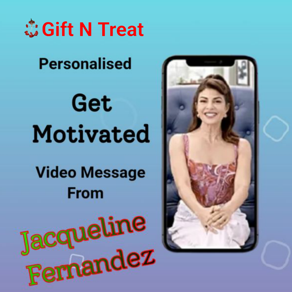 Personalised Motivated Video Message From Jacqueline Fernandez
