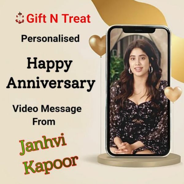Personalised Anniversary Video Message From Janhvi Kapoor