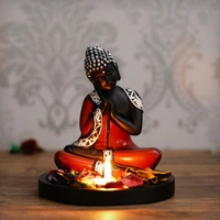 Polyresin Antique Finish Handcrafted Thinking Buddha Statue