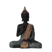 Handcrafted Meditating Blessing Buddha