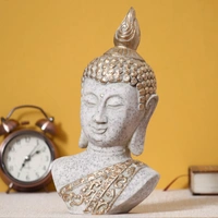 Decorative Buddha Polyresin Showpiece