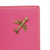 Personalized Travel Passport Cover | Pink