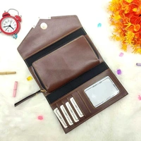 Elegant Personalized Women's Wallet With Charm | Brown