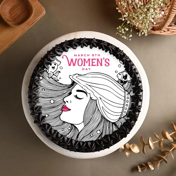 Womens Day Poster Cake - 1.5 Kg