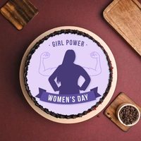 Girl Power Women's Day Cake - 2 Kg