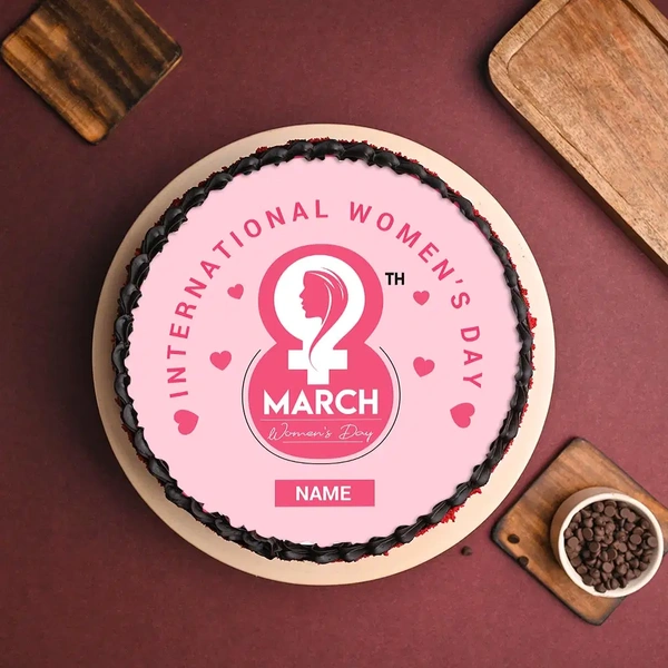Women's Day Photo Cake - 1.5 Kg