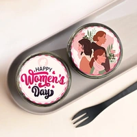 Womens Day Theme Chocolate Poster Jar Cakes - 375 Ml
