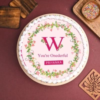 Womens Day Personalised Cake - 1.5 Kg