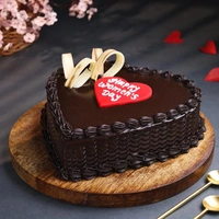 A Woman's Heart Chocolate Cake - 1 Kg