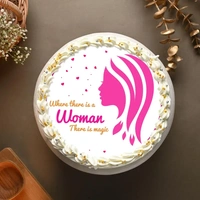 Women Magic Poster Cake - 1 Kg
