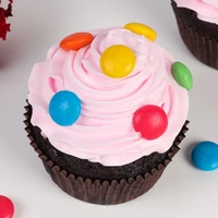 Strawberry Cream Cupcake - 6 Pcs