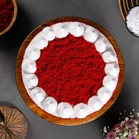 Red Velvet Cream Cake - 500 Gm
