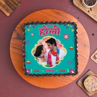 Customised Holi Cake - 500 Gm