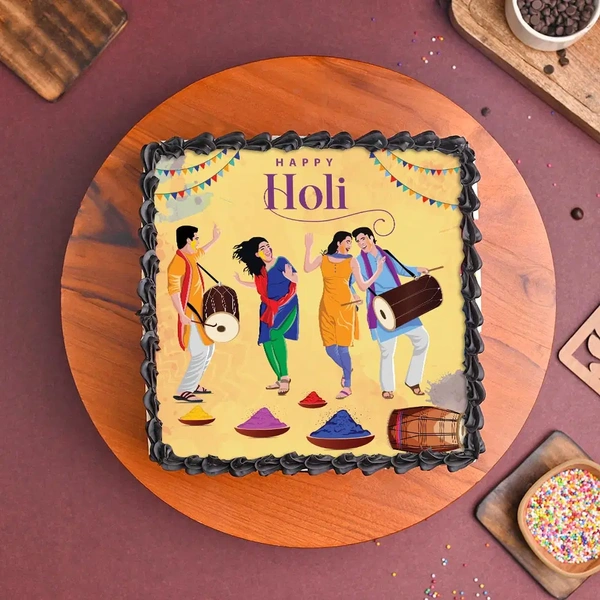 Holi Poster Cake - 2 Kg