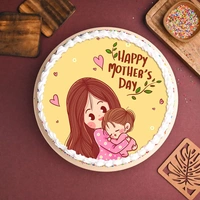 Hugs N Hearts Motherly Love Cake - 1 Kg