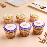 Floral Cupcakes for Mom - 6 Pcs