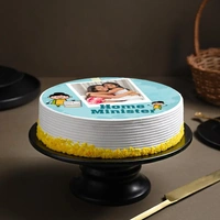 Photo Cake for Home Minister - 1 Kg