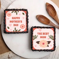 Personalised Truffle Brownies For Mom - 2 Pcs