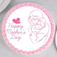 Sweet Mothers Day Cake Delight - 1.5 Kg