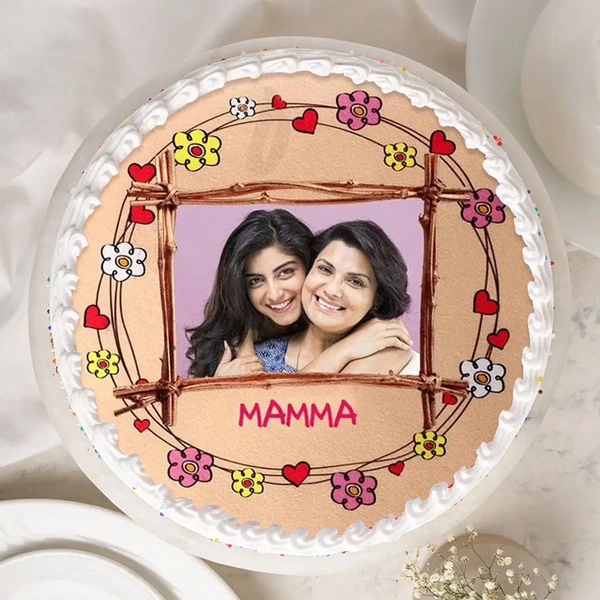 Mum Sweet Snapshot Cake - 500 Gm