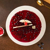 Blueberry Vanilla Cake - 1 Kg