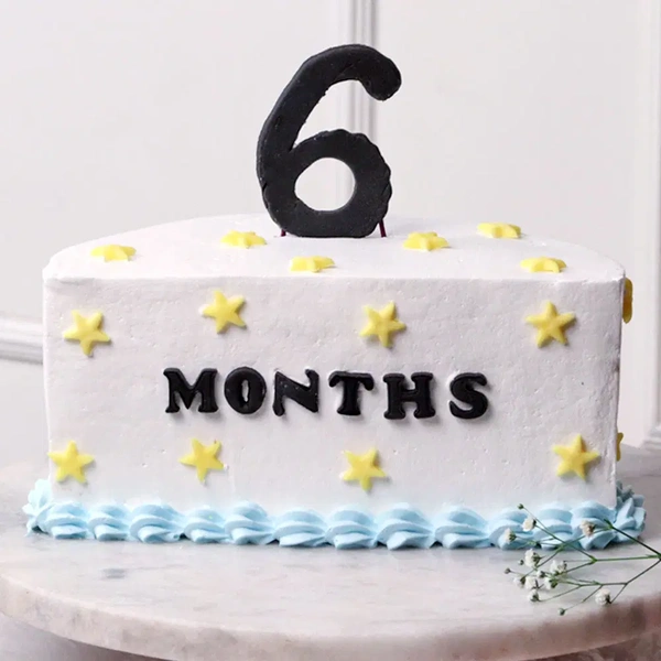 Vanilla Half Cake - 1.5 Kg
