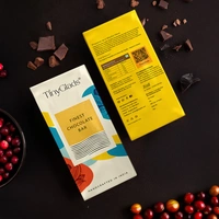 Cranberry Dark Chocolate Bar - 80 Gm