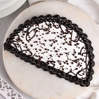 Black Forest Half Cake - 1 Kg