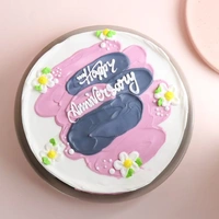 Happy Anniversary Pineapple Cake - 1.5 Kg