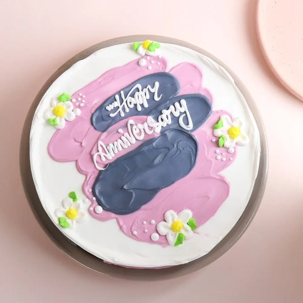 Happy Anniversary Pineapple Cake - 1.5 Kg