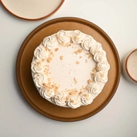Butterscotch Crunch Designer Cake - 500 Gm